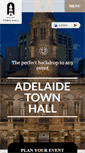 Mobile Screenshot of adelaidetownhall.com.au